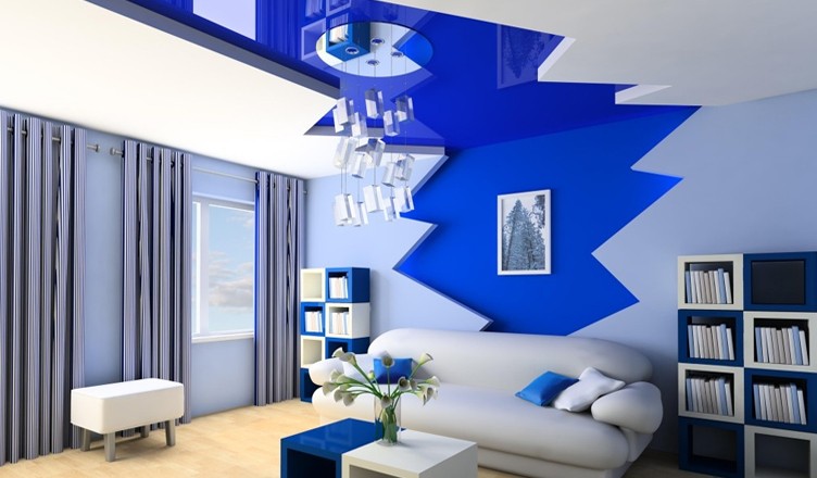 Mảng tường màu đậm