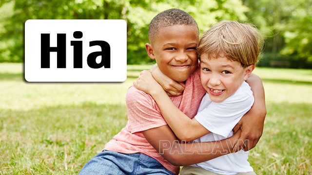 Hia có nghĩa là anh