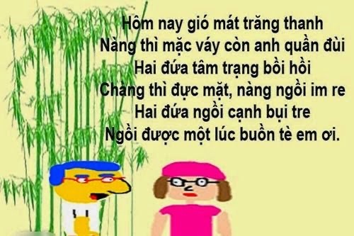 Thơ chế tình yêu bậy ngắn