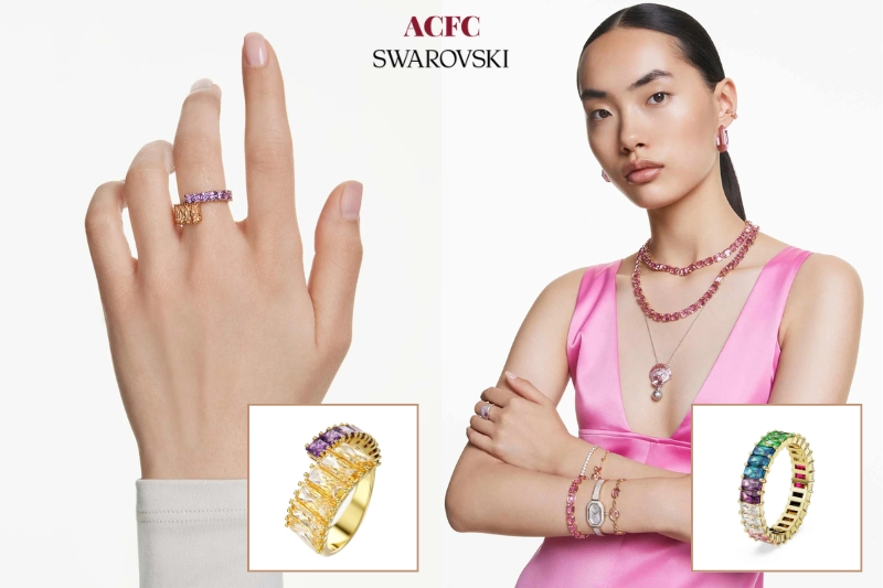 Nhẫn Swarovski Và Nghệ Thuật Tạo Điểm Nhấn Bằng Pha Lê Đặc Trưng