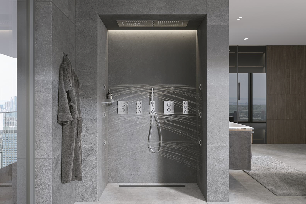 Các sản phẩm GROHE SPA được thiết kế theo nguyên lý hydrotherapy và thư giãn