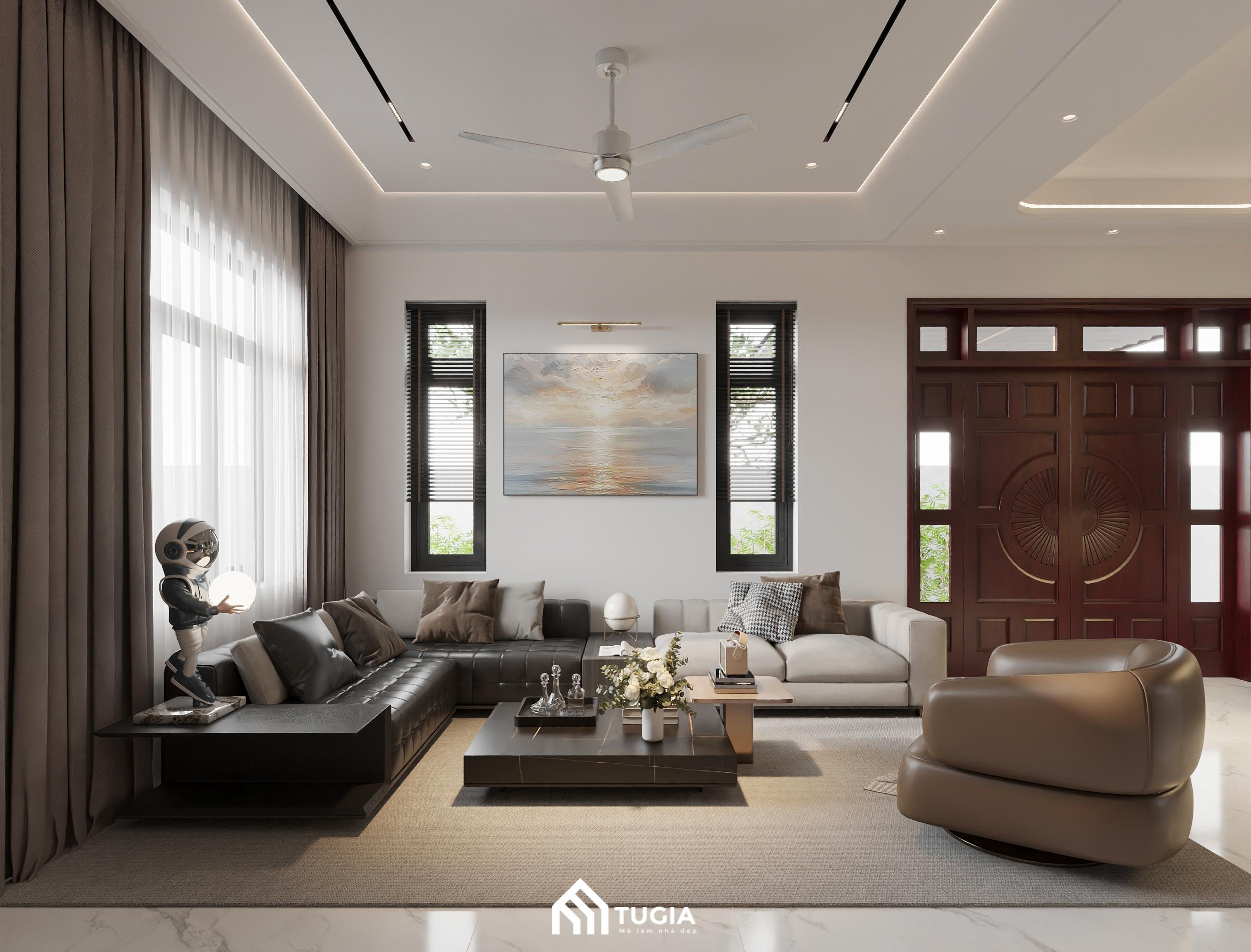 Diện tích phòng khách lớn hay nhỏ đều cần cách bố trí phù hợp