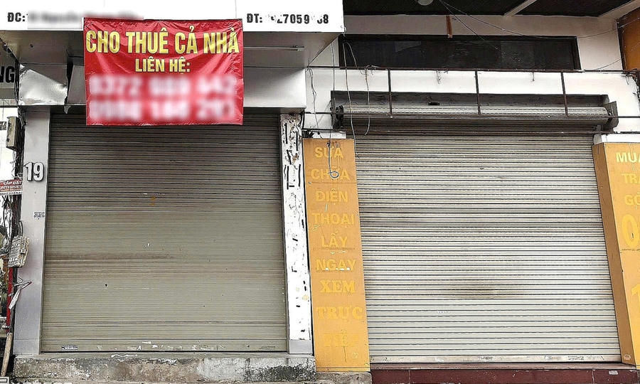 Nhà phố trung tâm khó cho thuê