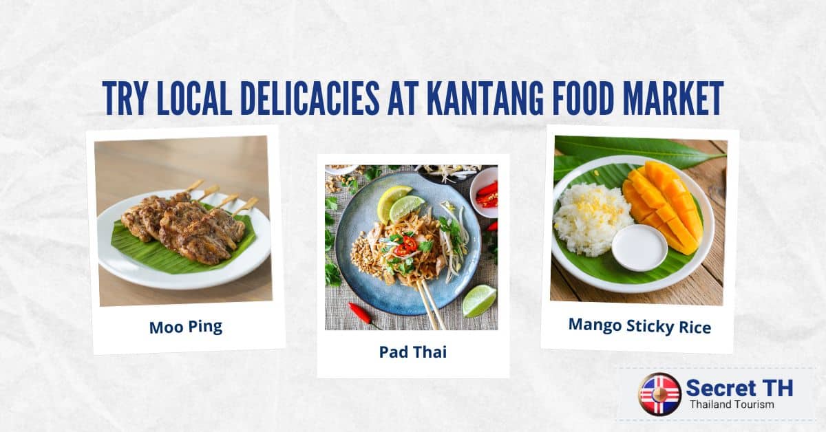 Sự đa dạng ẩm thực tại chợ Kantang