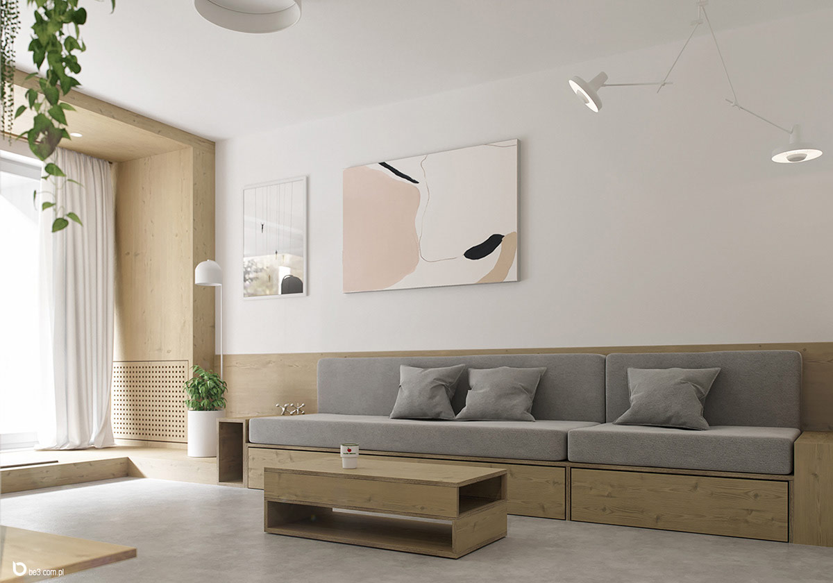 Không gian thư giãn với ánh sáng tự nhiên và nội thất tinh tế