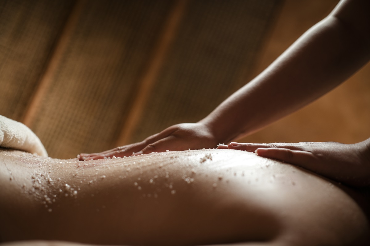 Không gian tắm thiền trong khu nghỉ dưỡng spa