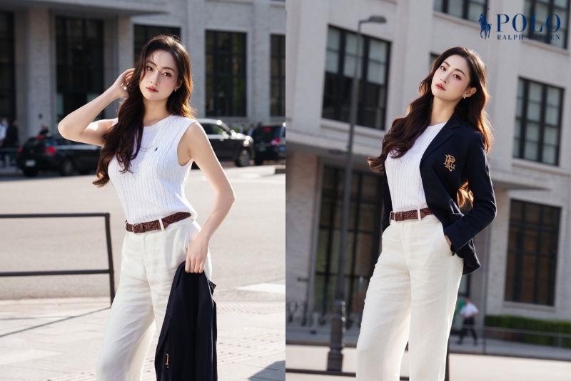Áo Polo Ralph Lauren nữ và công thức tạo nên vẻ thanh lịch kiểu Mỹ