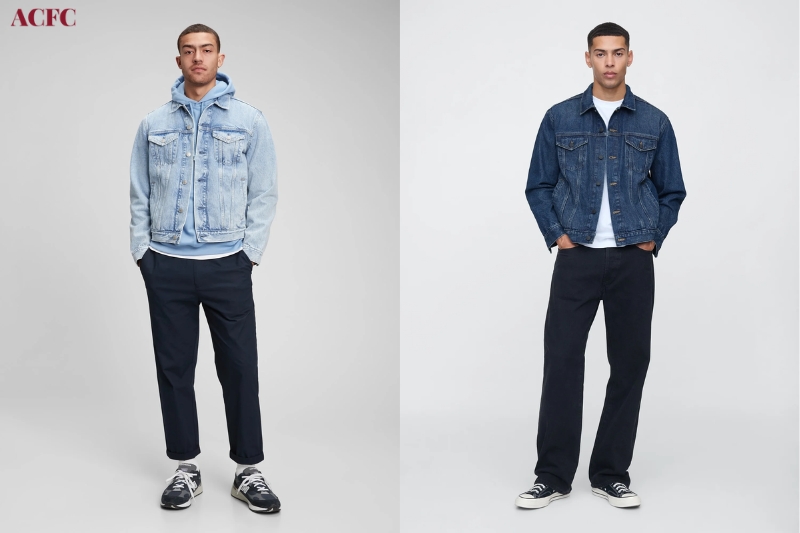 Cách Chọn Áo Khoác Denim Nam Chuẩn Phom: Không Cộm Cứng Và Bụi Bặm
