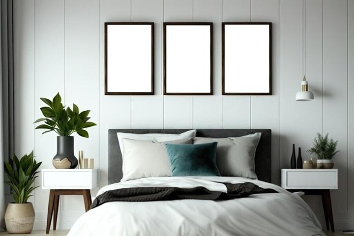Decor phòng ngủ nam đơn giản