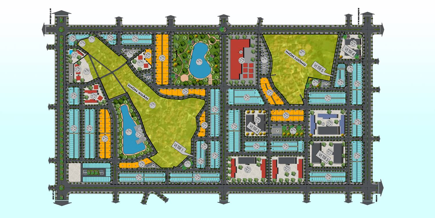 Mặt bằng căn hộ thoáng sáng