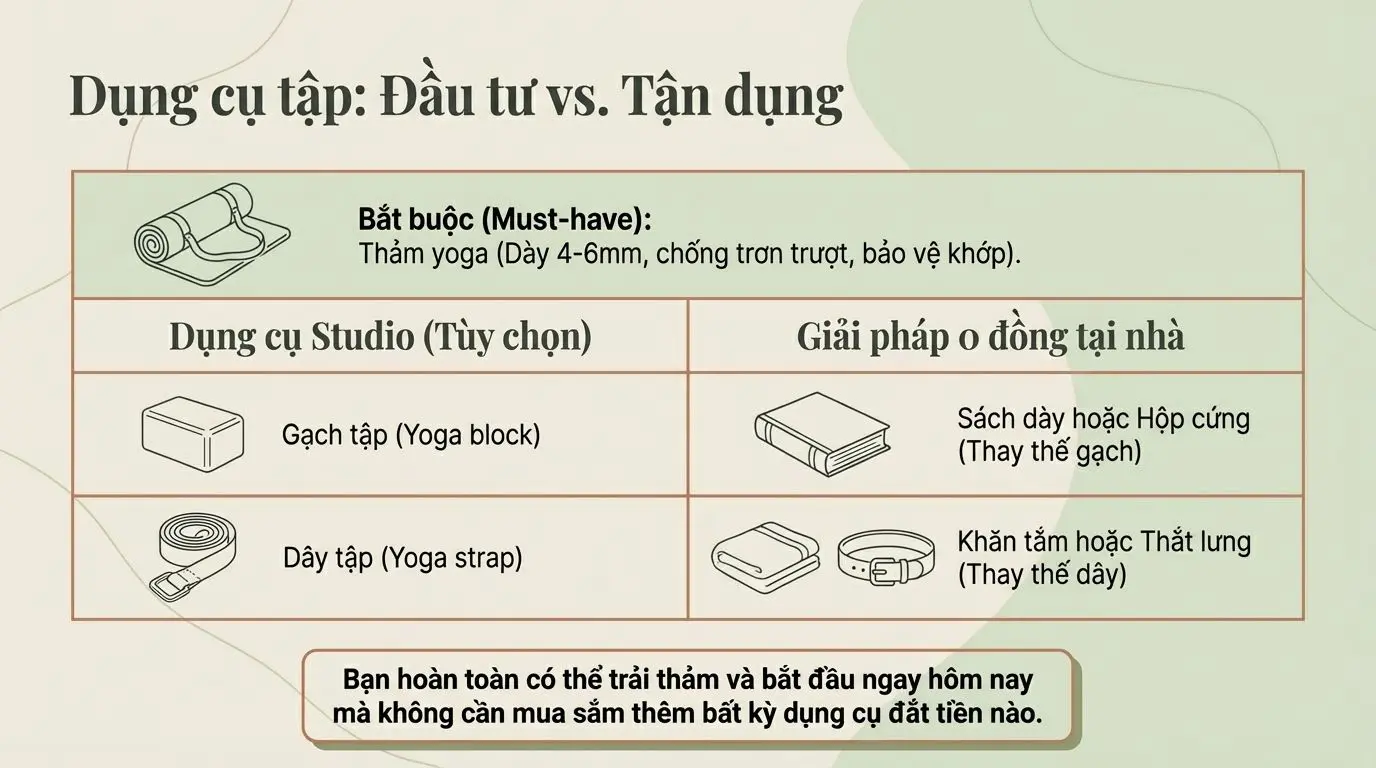 Dụng cụ tập đầu tư và tận dụng