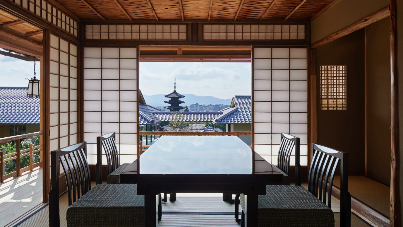 Không gian nhà hàng và ẩm thực tại Park Hyatt Kyoto