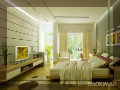 Không gian nội thất liên kết hài hòa