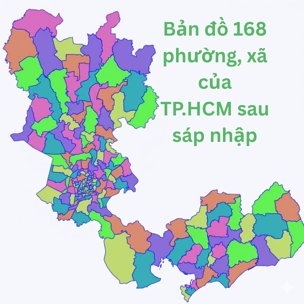 Bản đồ địa giới TP.HCM