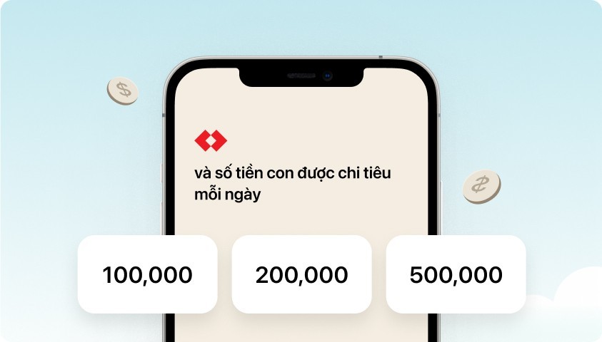 Ba mẹ dễ dàng quản lý