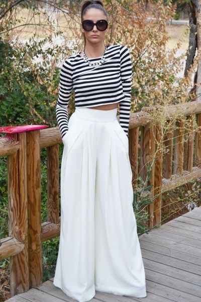 Set đồ culottes hài hòa màu sắc