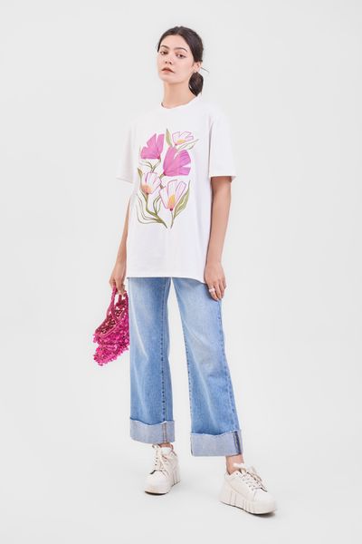 Phối đồ với áo phông oversize