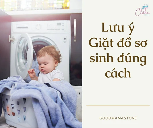 Giặt đồ sơ sinh đúng cách