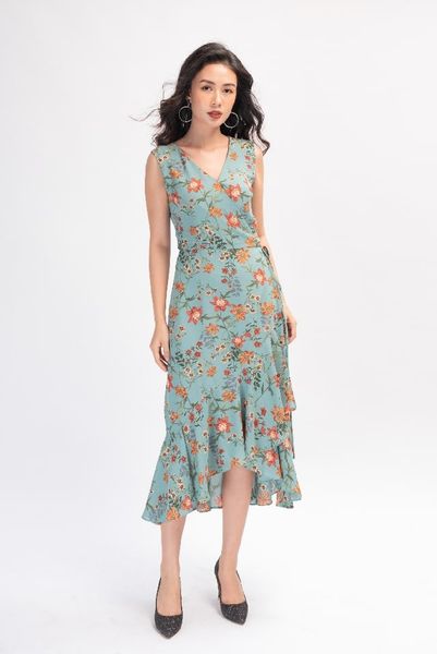 Váy midi phù hợp cho dáng người mảnh mai
