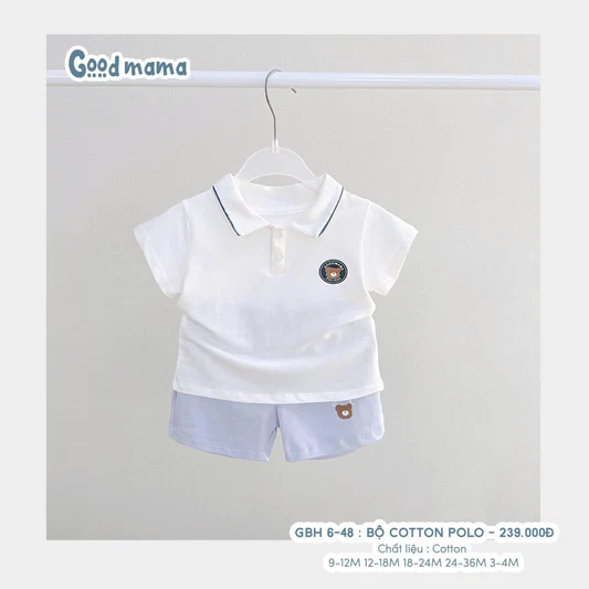 GBH6-48: BỘ COTTON POLO