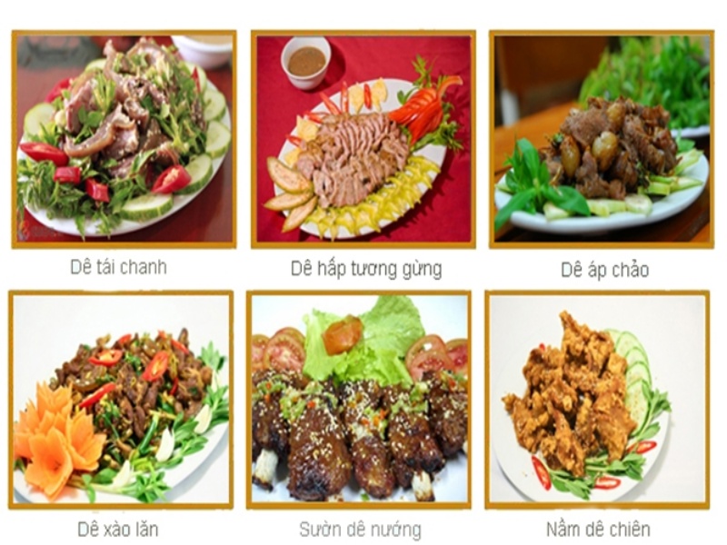 Ẩm thực địa phương đặc trưng tại Ninh Bình