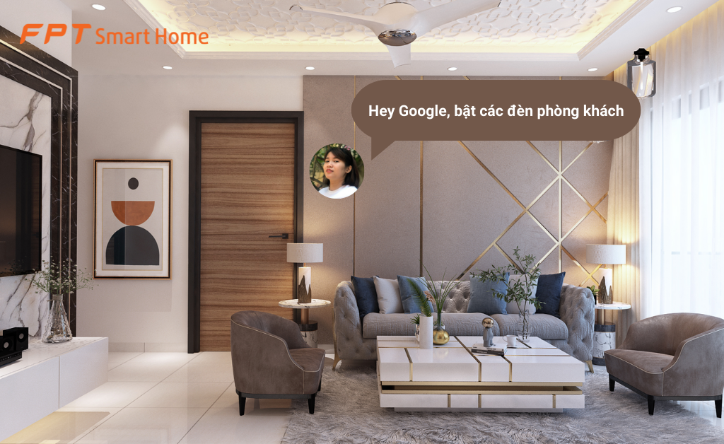 Dùng giọng nói điều khiển mọi thiết bị điện trong nhà thông minh