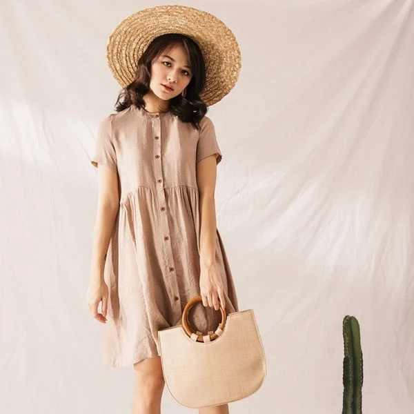 Đầm linen baby doll ngọt ngào