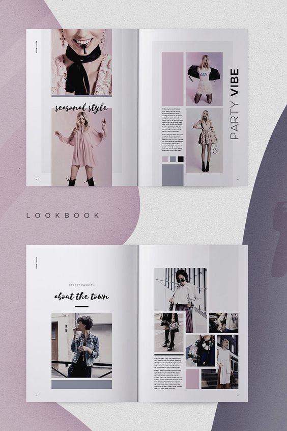 Lookbook thời trang của thương hiệu