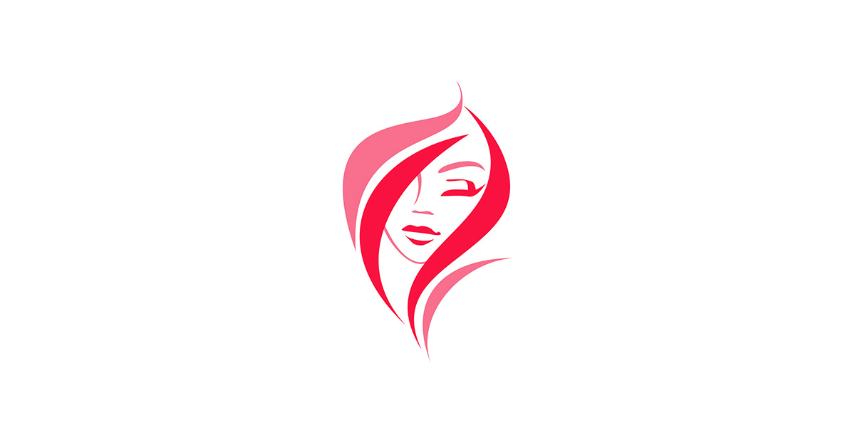 Mẫu thiết kế logo cô gái thời trang xinh đẹp - 5