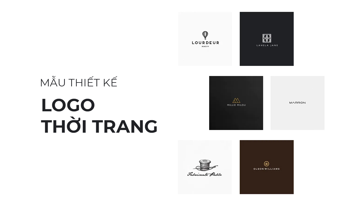 Mẫu logo thời trang đẹp