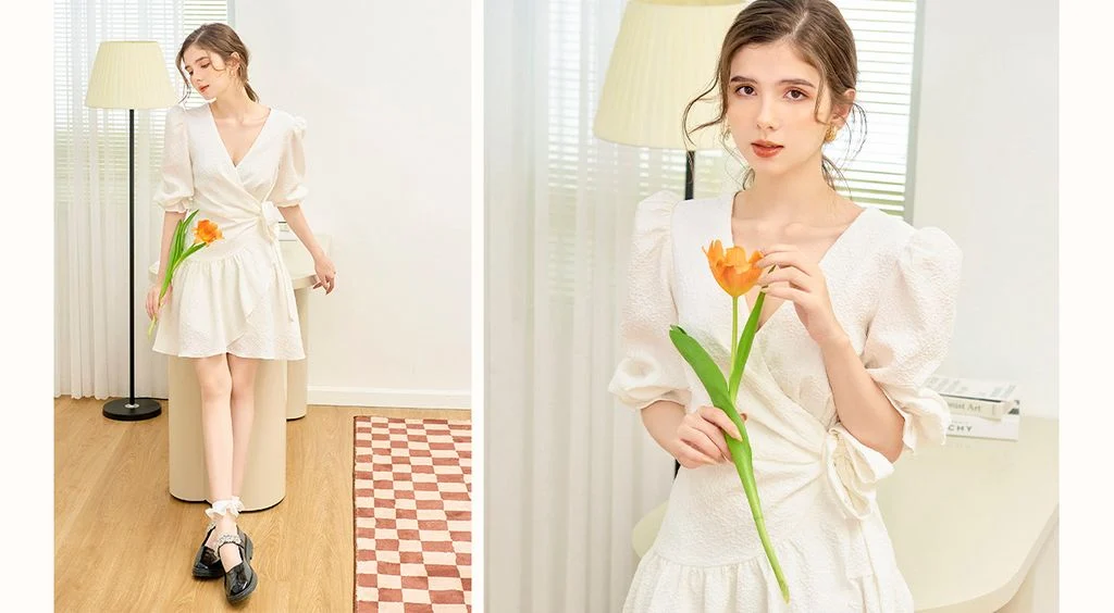 Sự tương phản chất liệu trong trang phục
