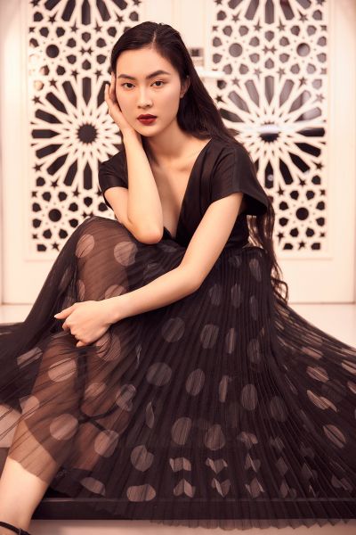 Họa tiết chấm bi cổ điển