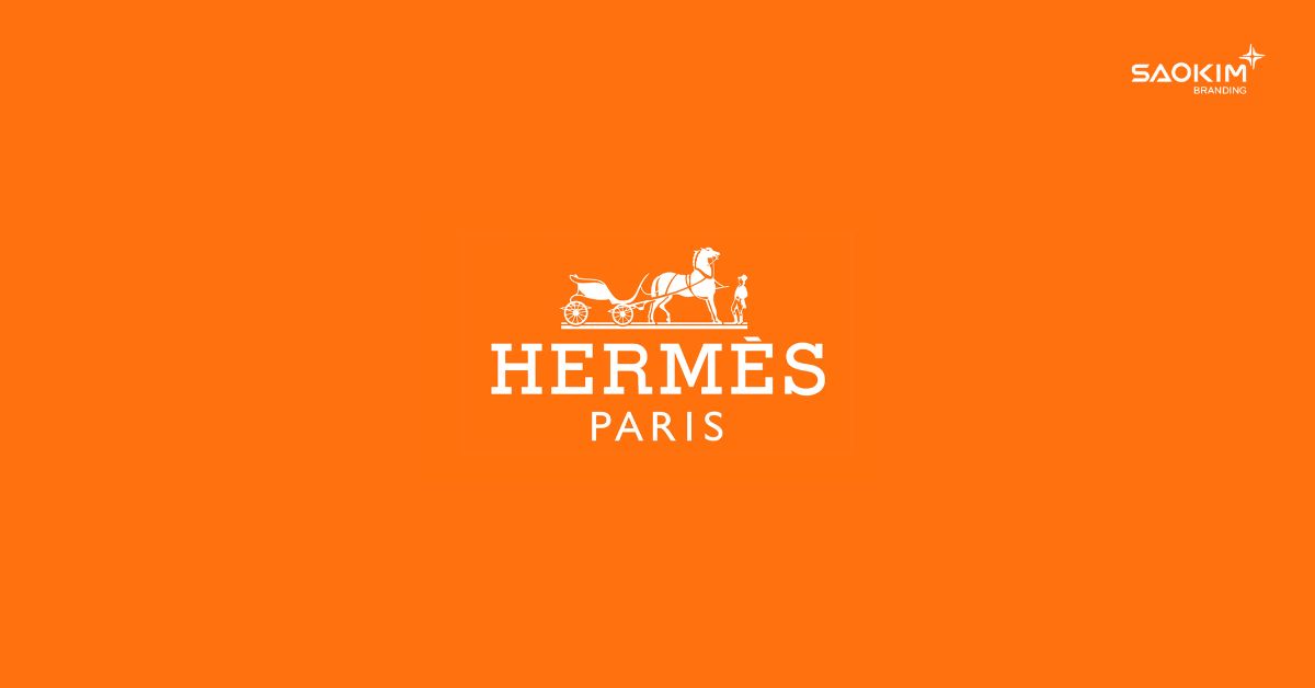 Mẫu logo thương hiệu thời trang Hermès
