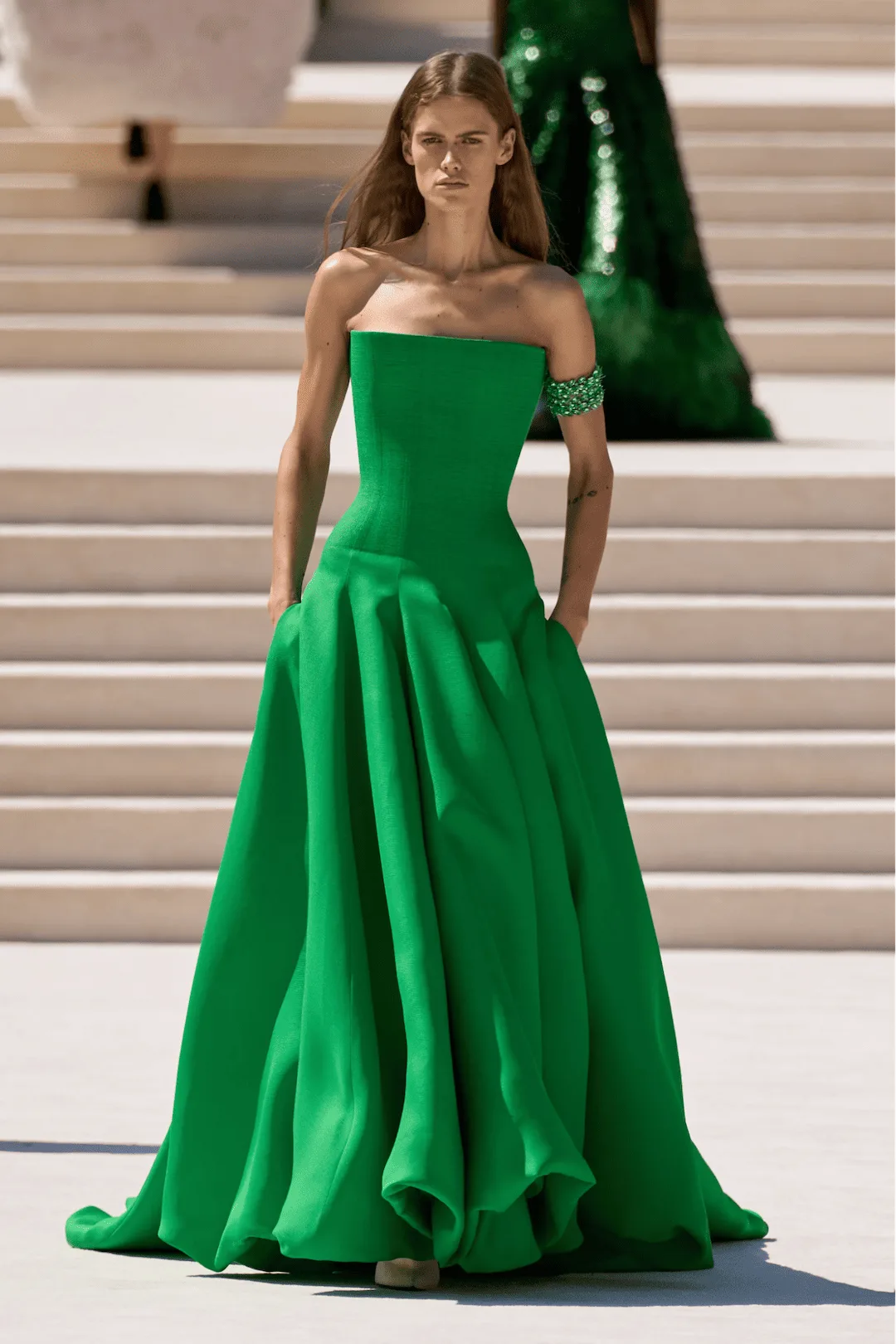 Thiết kế Balenciaga Haute Couture Thu-Đông 2026 mang đậm tính cấu trúc