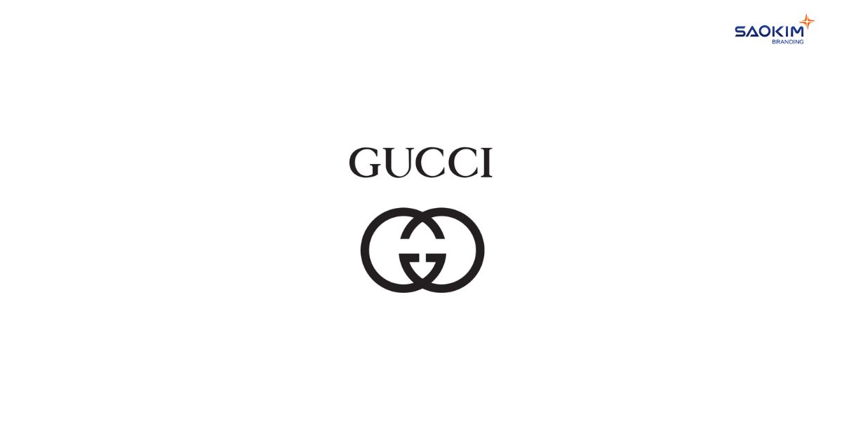 Mẫu logo thương hiệu thời trang Gucci