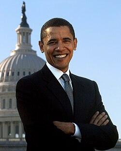 Chân dung Barack Obama đĩnh đạc trong thời kỳ Thượng viện