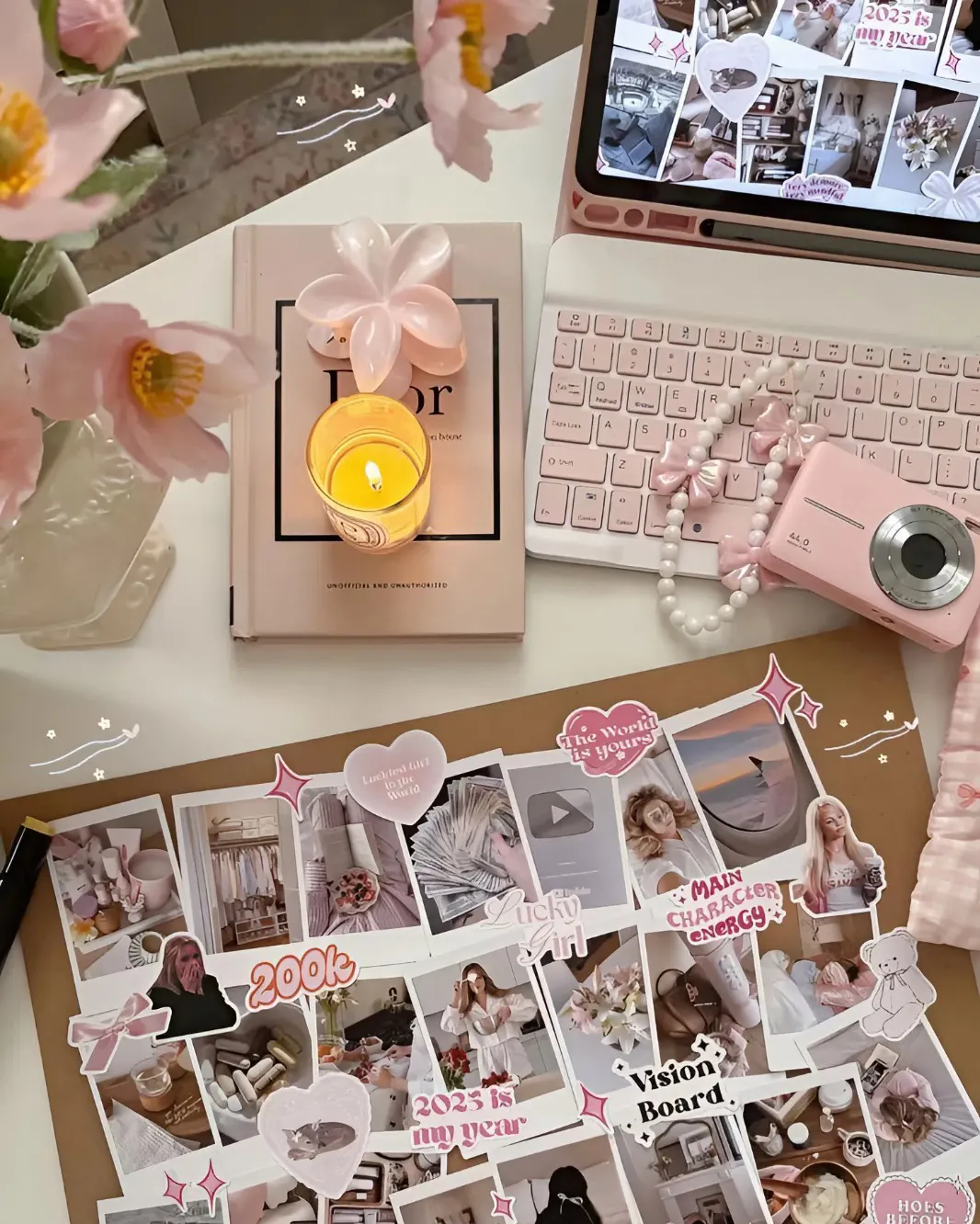 Chọn mục tiêu cho bảng vision board