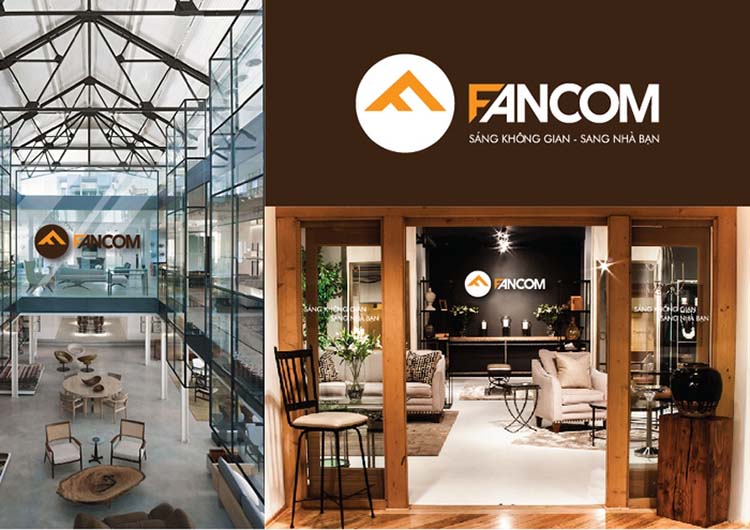 Thiết kế thương hiệu nội thất Fancom của Sao Kim