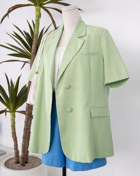 Blazer ngắn tay quần short