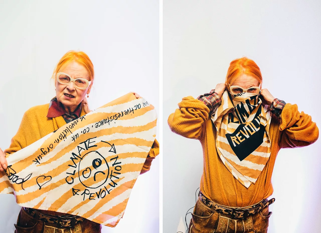 Vivienne Westwood trong bối cảnh thời trang xanh