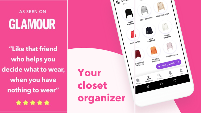 Giao diện Outfit Planner & Ideas Closet Organizer