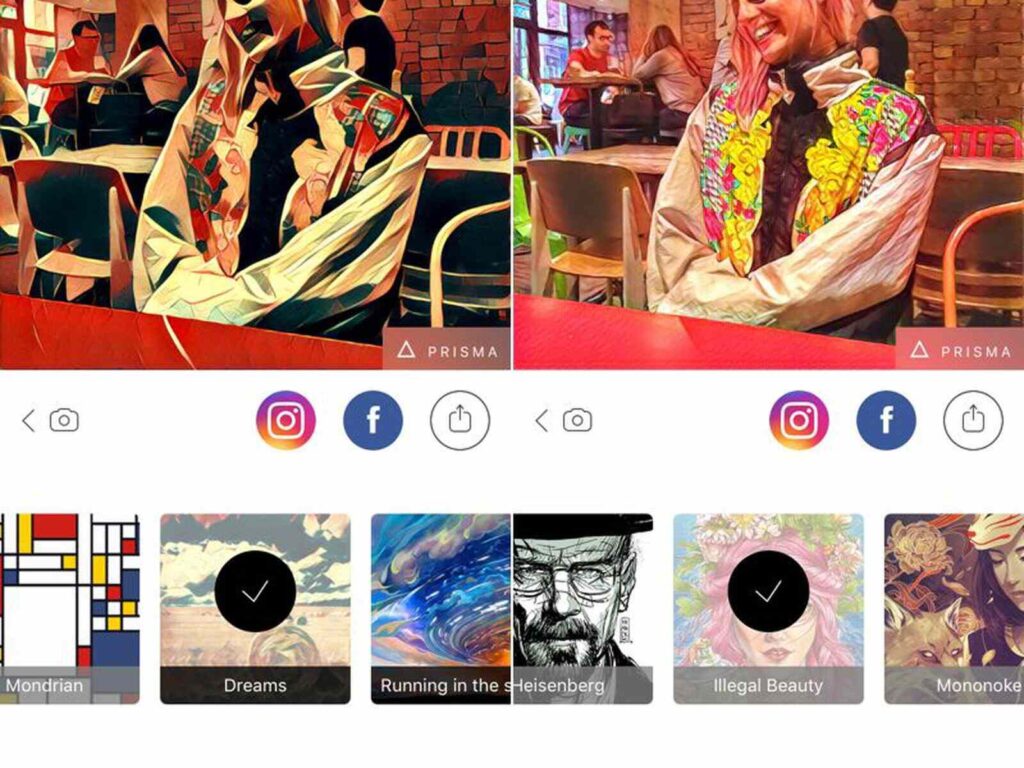 Prisma Photo Editor biến ảnh thành tranh nghệ thuật
