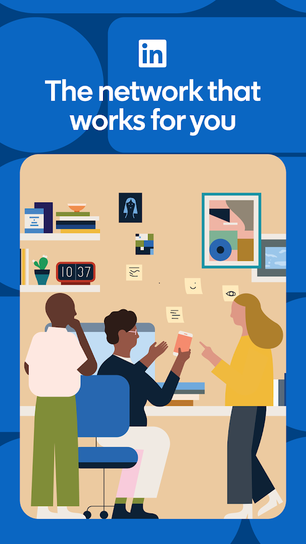 Giao diện ứng dụng LinkedIn trên Google Play