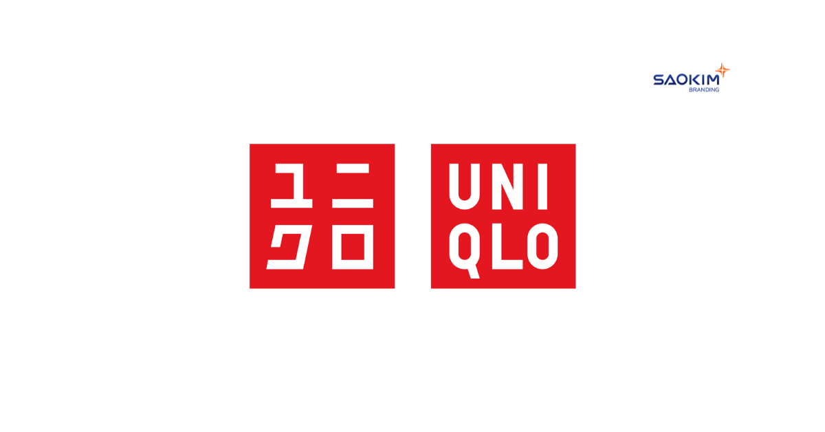 Mẫu thiết kế logo công ty dệt may Uniqlo