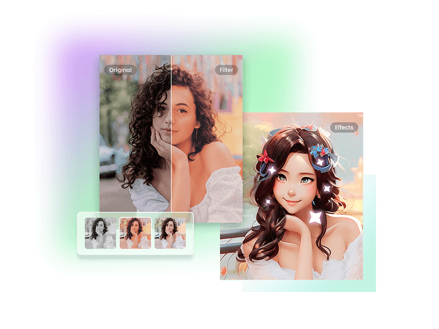 Áp dụng các bộ lọc ảnh và biến bức ảnh thành nhân vật hoạt hình với Fotor AI