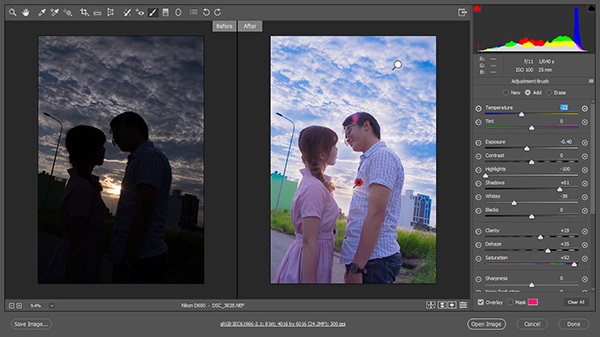 Sử dụng công cụ masking trong Lightroom