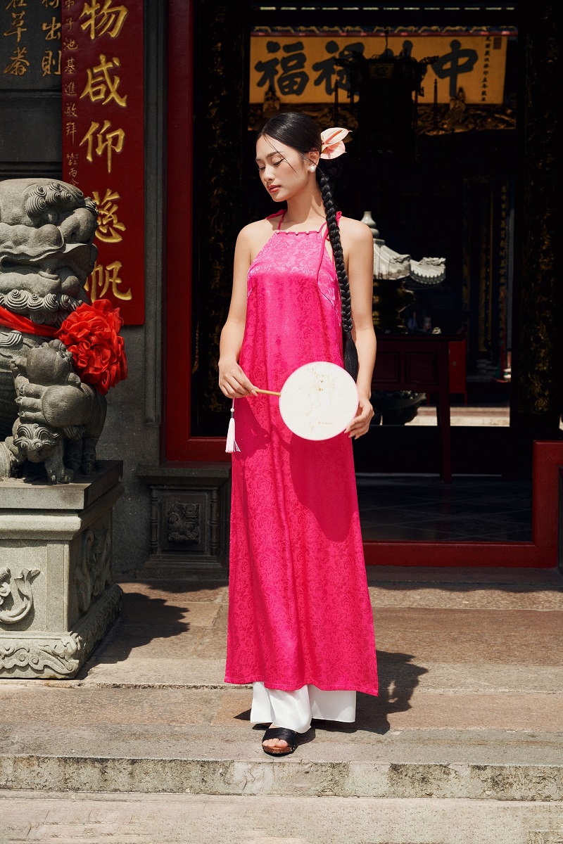 Áo dài Nhã Chúc toàn thân