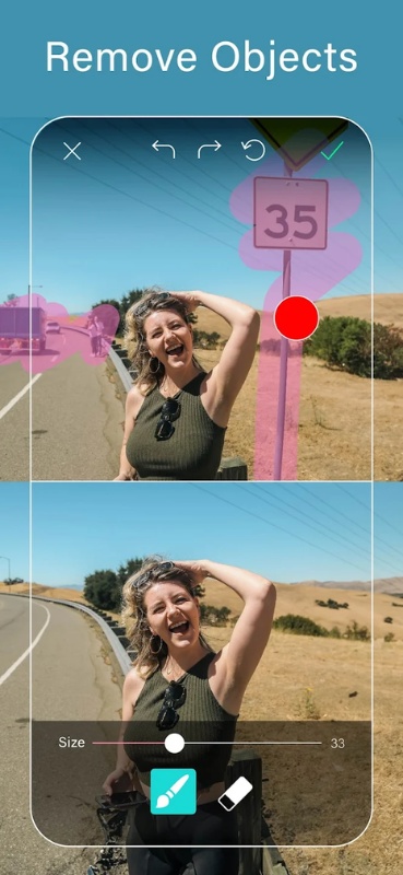 Ứng dụng YouCam Perfect xóa người và làm đẹp ảnh