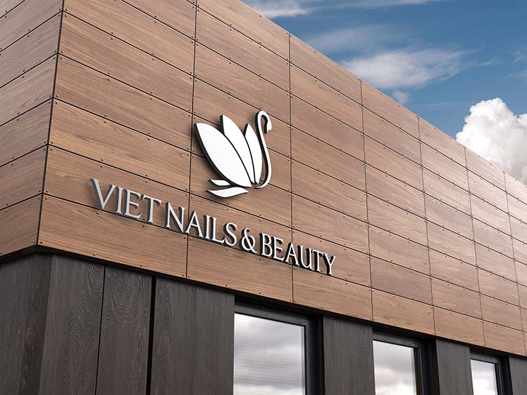 Thiết kế logo thương hiệu Vietnails & Beauty