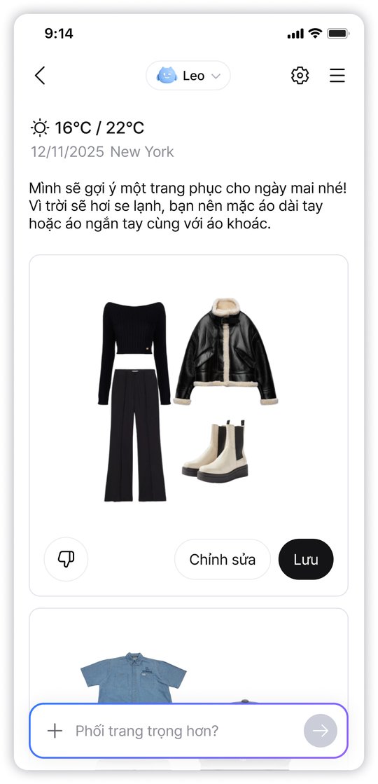 Stylist AI của Acloset